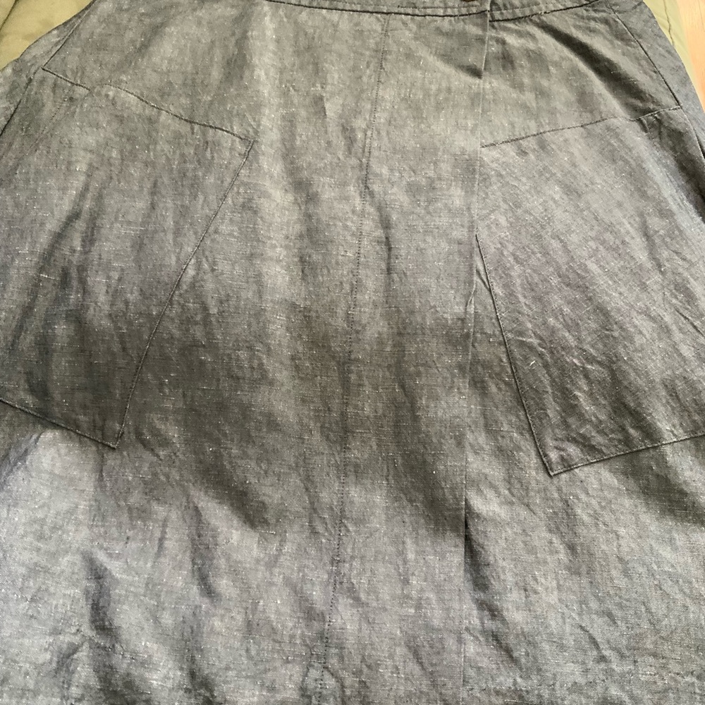 Anthropologie Postage Stamp 9-H15 STCL skirt